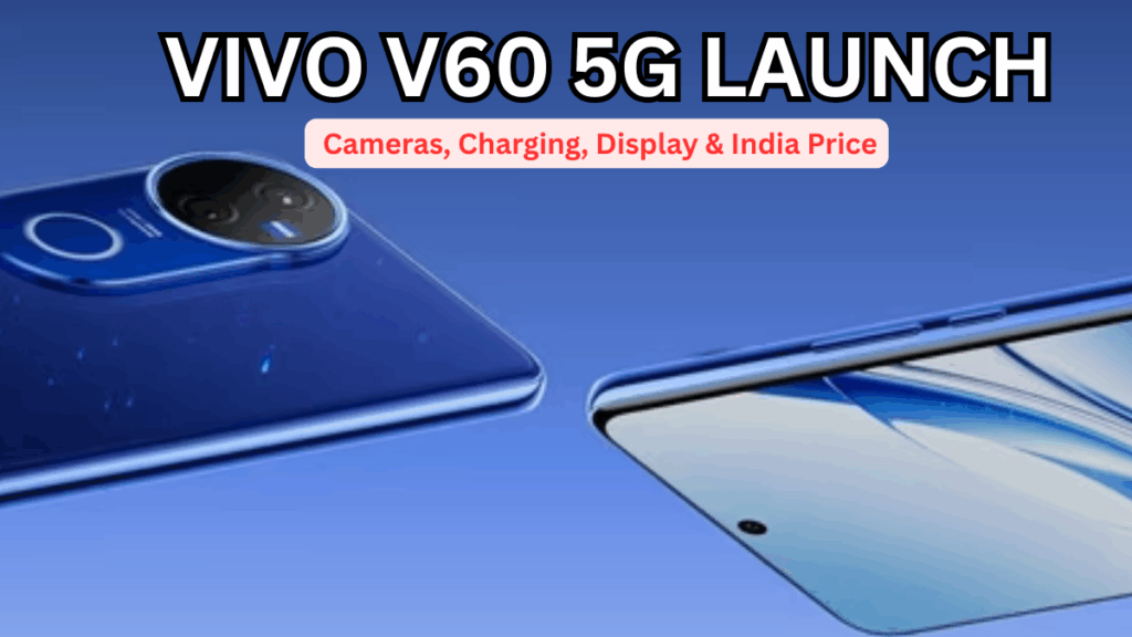 Vivo V60 5G Launch: Cameras, Charging, Display & India Price