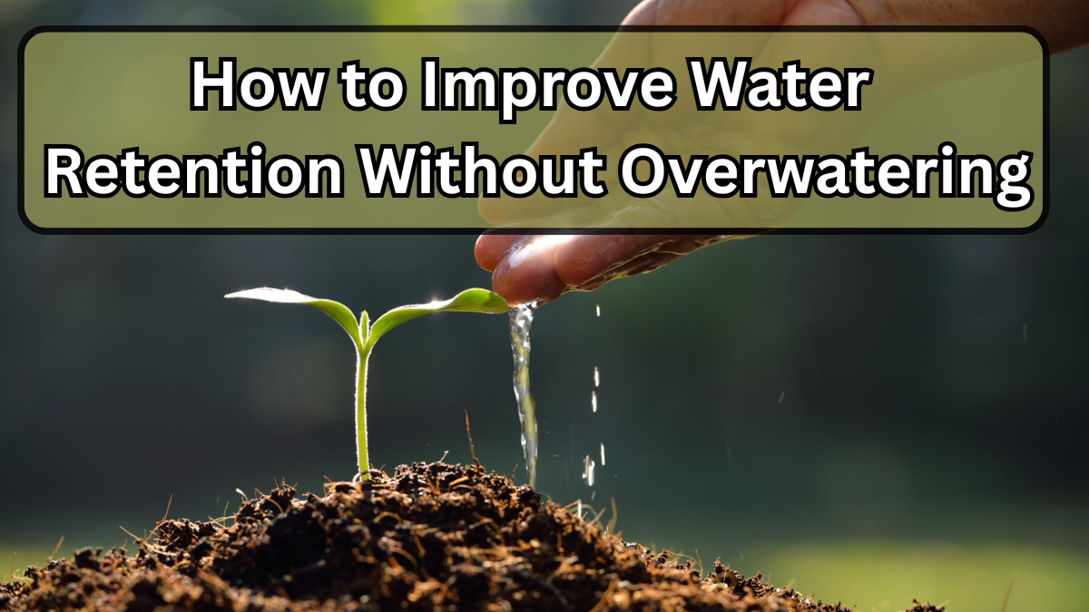 How to Improve Water Retention Without Overwatering