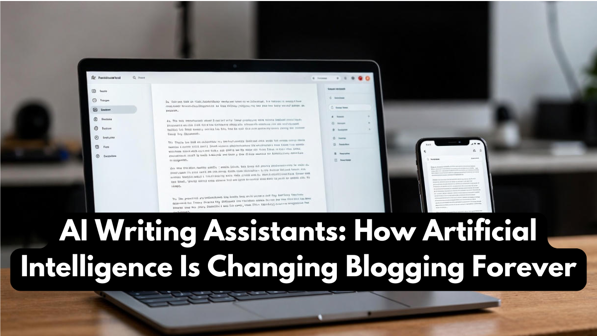 AI Writing Assistants: How Artificial Intelligence Is Changing Blogging Forever