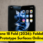 Apple iPhone 18 Fold (2026): Foldable iPhone Prototype Surfaces Online