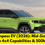 Jeep Compass EV (2026): Mid-Size Electric SUV With 4x4 Capabilities & 500km Range