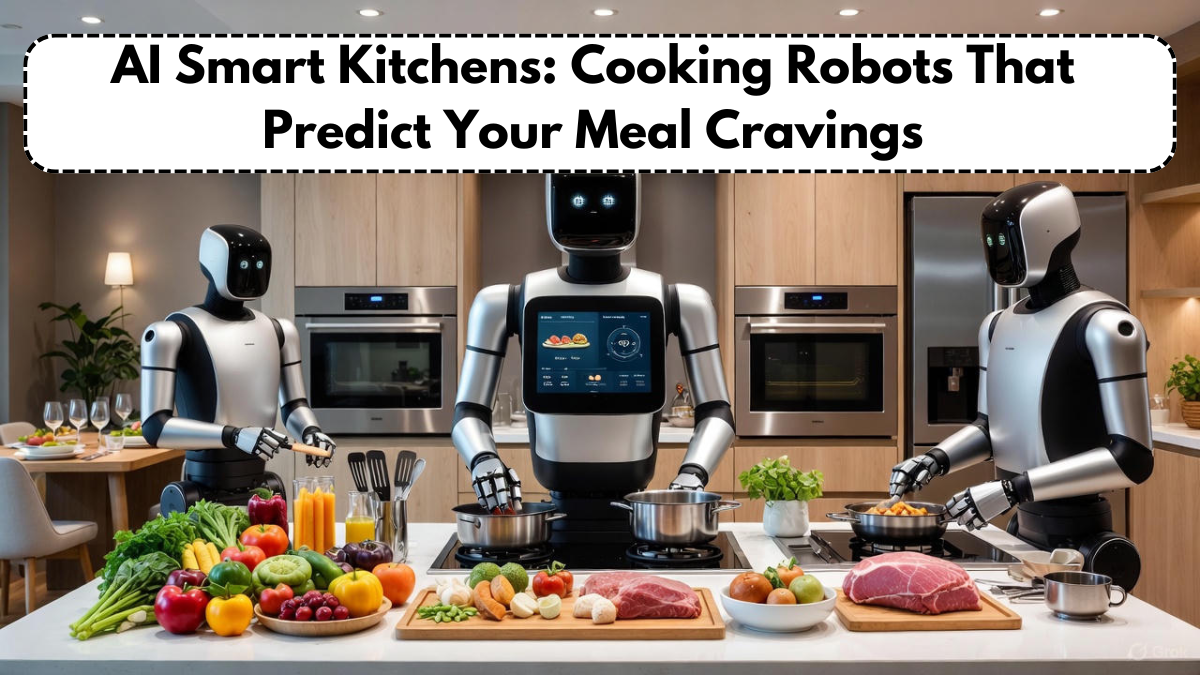 AI Smart Kitchens: Cooking Robots That Predict Your Meal Cravings