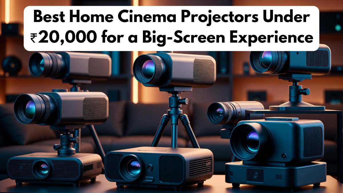 Best Home Cinema Projectors Under ₹20,000 for a Big-Screen Experience