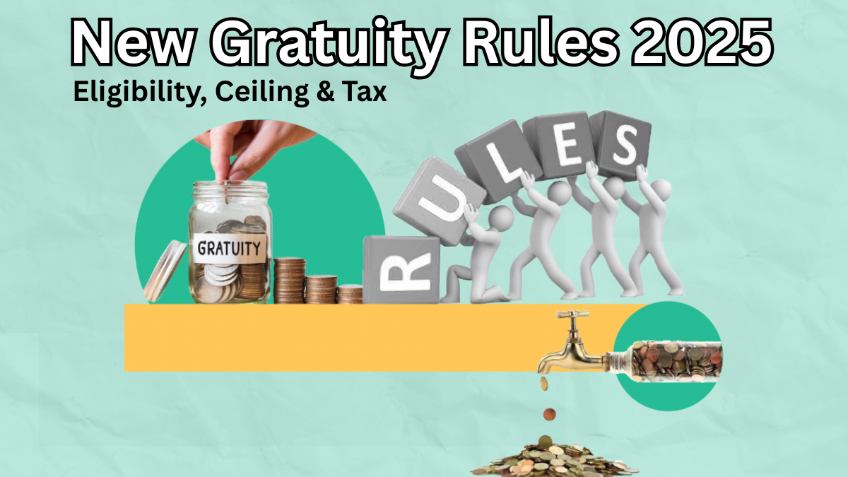 New Gratuity Rules 2025: Eligibility, Ceiling & Tax