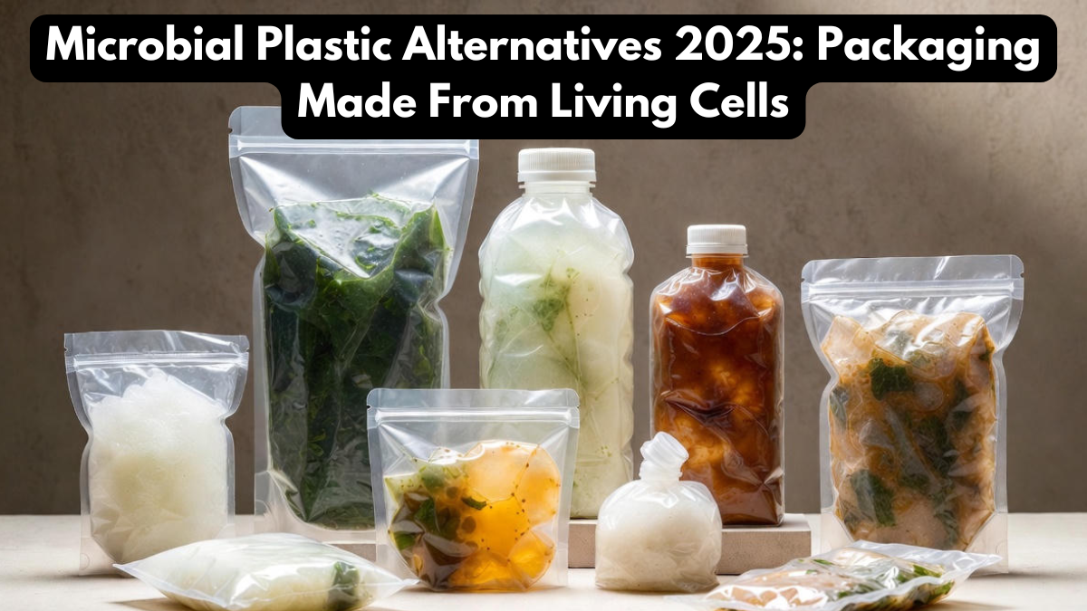 Microbial Plastic Alternatives 2025: Packaging Made From Living Cells