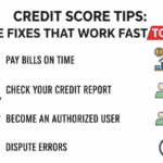 Credit Score Tips: Five Fixes That Work Fast Today