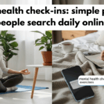 Mental health check-ins: simple practices people search daily online
