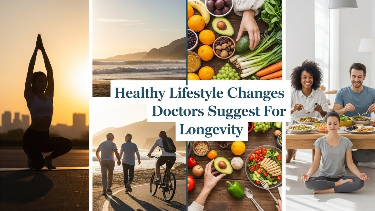 Healthy Lifestyle Changes Doctors Suggest For Longevity