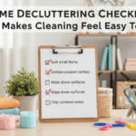 Home Decluttering Checklist That Makes Cleaning Feel Easy Today