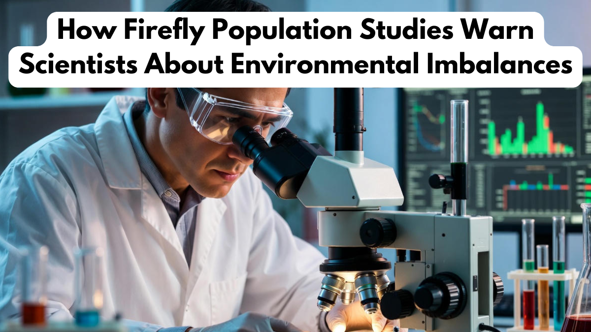 How Firefly Population Studies Warn Scientists About Environmental Imbalances