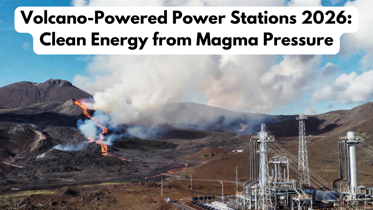 Volcano-Powered Power Stations 2026: Clean Energy from Magma Pressure