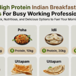 High Protein Indian Breakfast Ideas For Busy Working Professionals