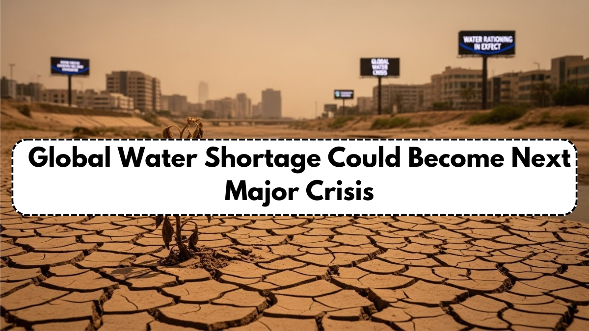 Global Water Shortage Could Become Next Major Crisis