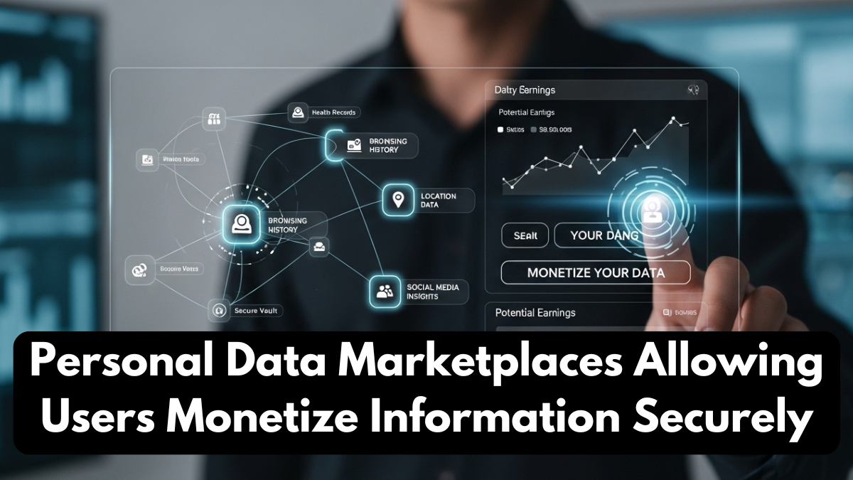Personal Data Marketplaces Allowing Users Monetize Information Securely