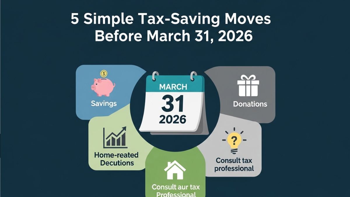 5 Simple Tax-Saving Moves Before March 31, 2026