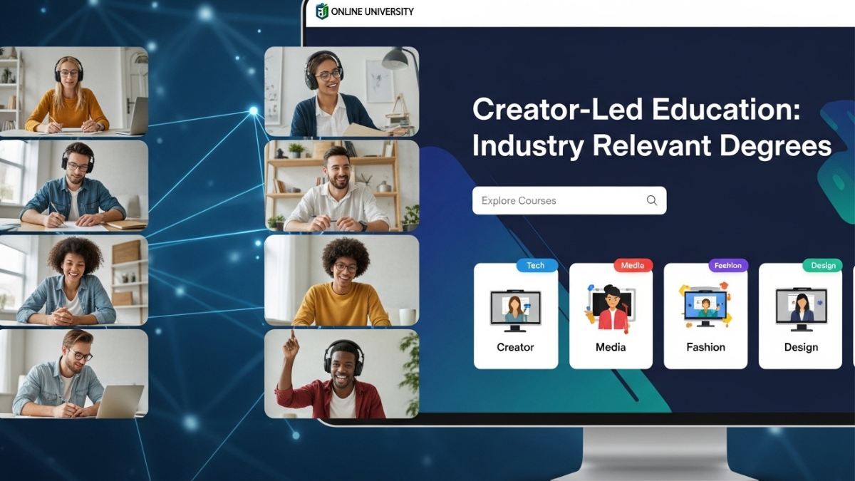 Creator Led Online Universities Offering Industry Relevant Education