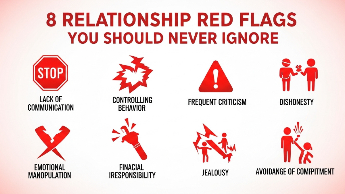 8 Relationship Red Flags You Should Never Ignore
