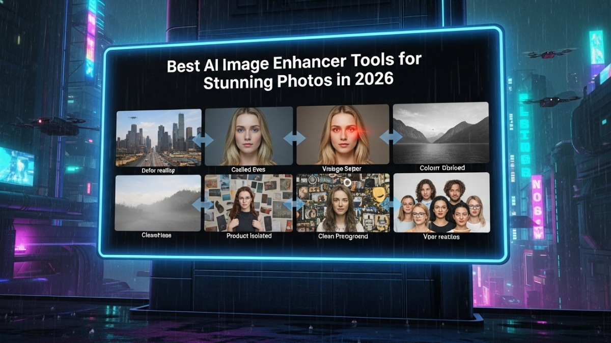 Best AI Image Enhancer Tools for Stunning Photos in 2026