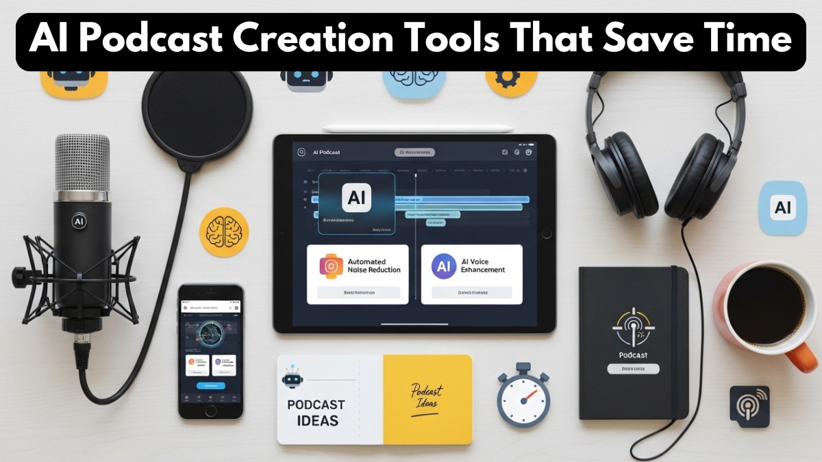 AI Podcast Creation Tools That Save Time