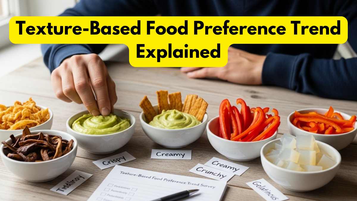 Texture-Based Food Preference Trend Explained