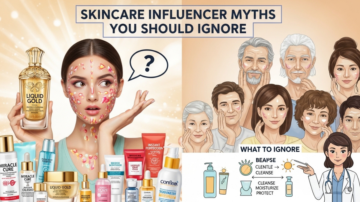 Skincare Influencer Myths You Should Ignore