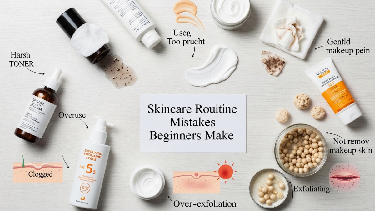 Skincare Routine Mistakes Beginners Make