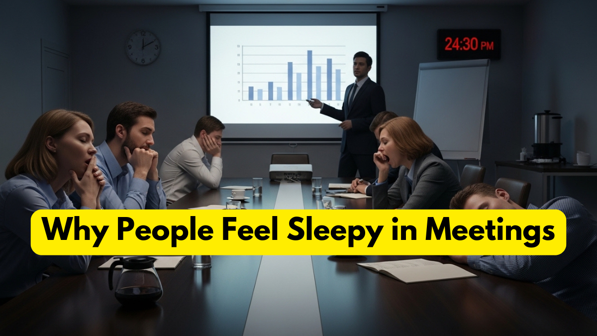 Why People Feel Sleepy in Meetings