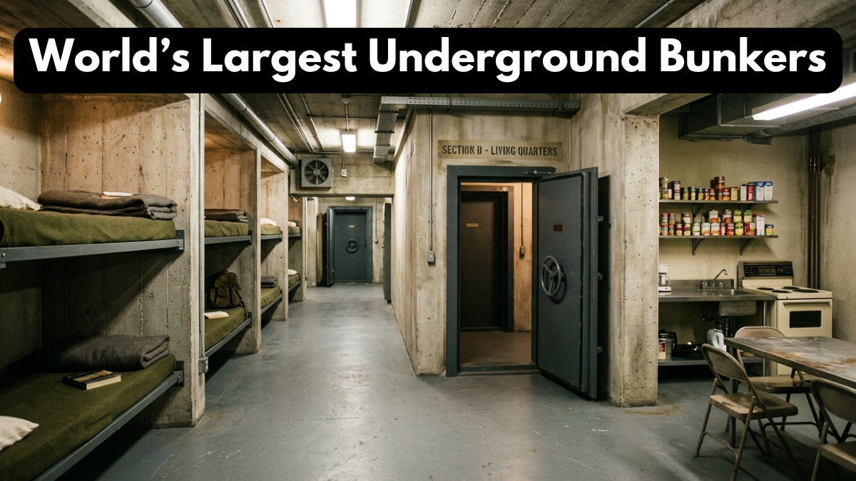 World’s Largest Underground Bunkers