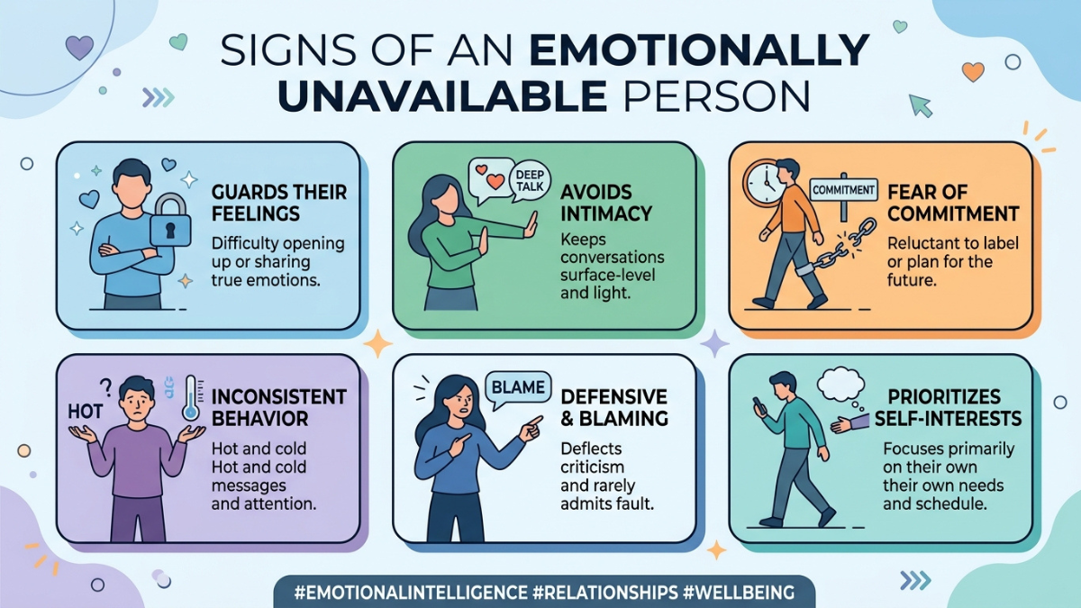 Signs of an Emotionally Unavailable Person